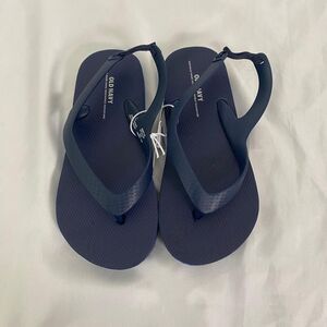 Old Navy Dark Blue Flip Flop Sandals Kids Size 11